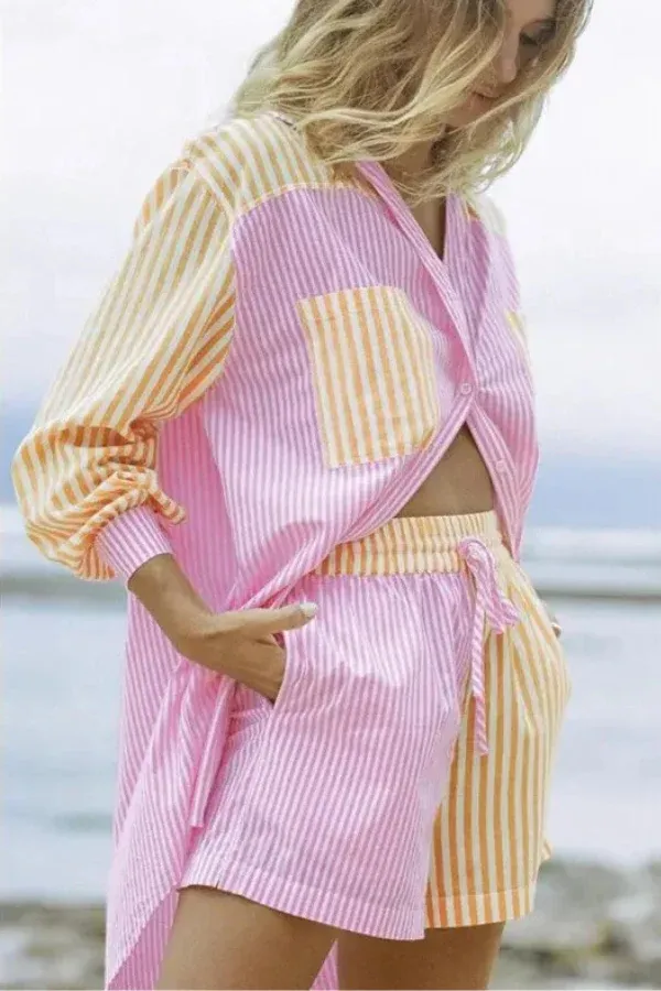 Millie - Striped Set
