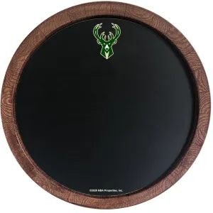 Milwaukee Bucks: Chalkboard "Faux" Barrel Top Sign