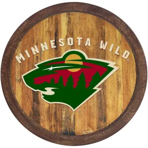 Minnesota Wild: "Faux" Barrel Top Sign