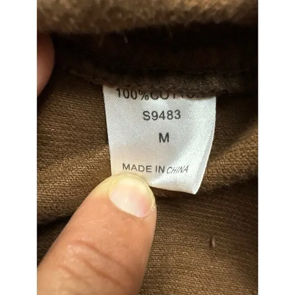 MISS ME Womens LARGE Skirt Embroidered Brown Corduroy Tiered‎ Boho Retro Y2K