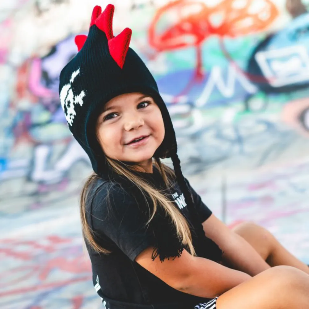 Mohawk Kids Beanie Hat for Boys Girls