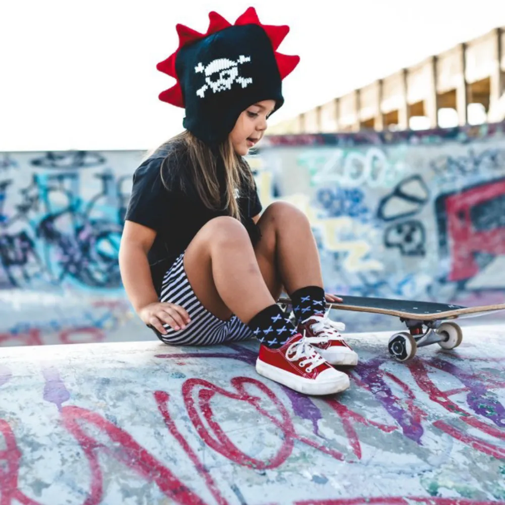 Mohawk Kids Beanie Hat for Boys Girls