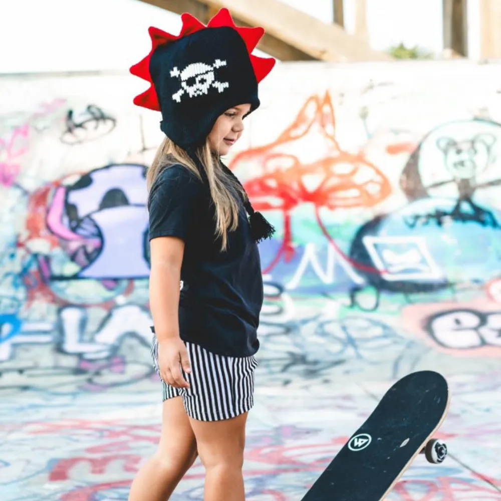 Mohawk Kids Beanie Hat for Boys Girls