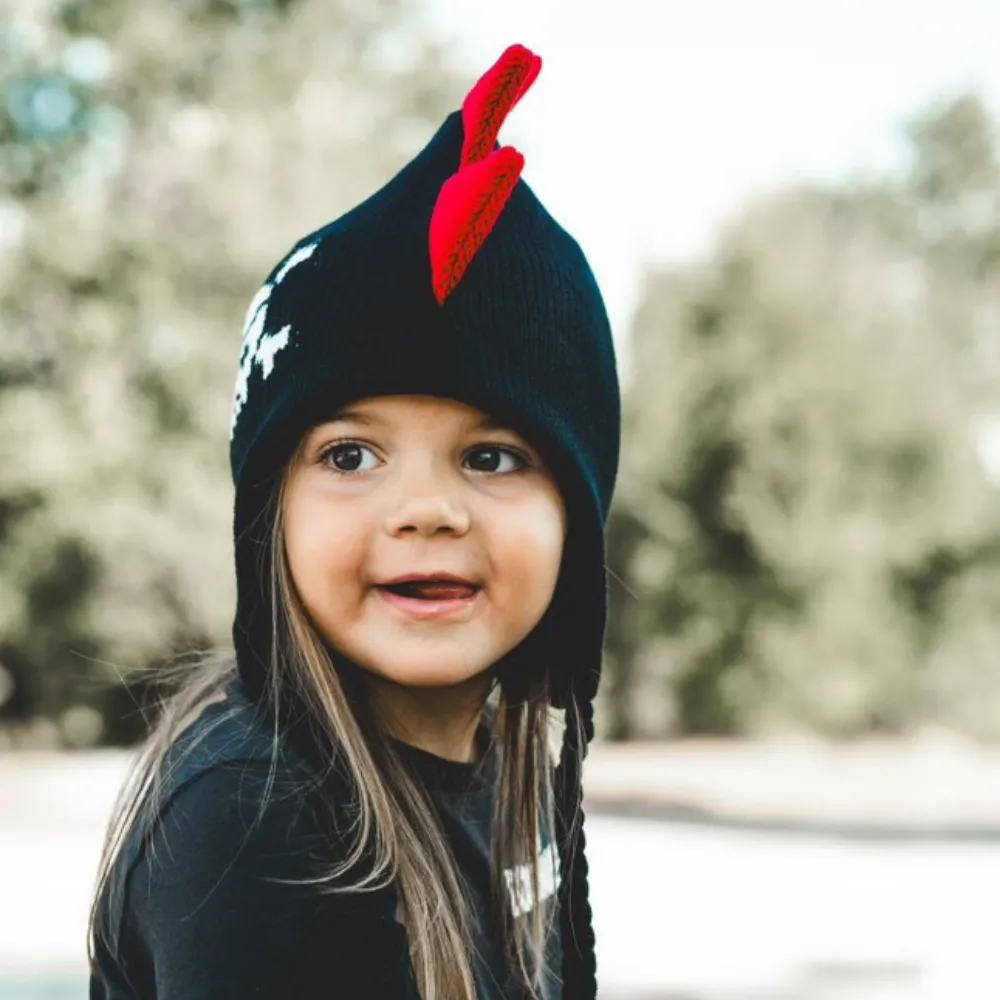 Mohawk Kids Beanie Hat for Boys Girls