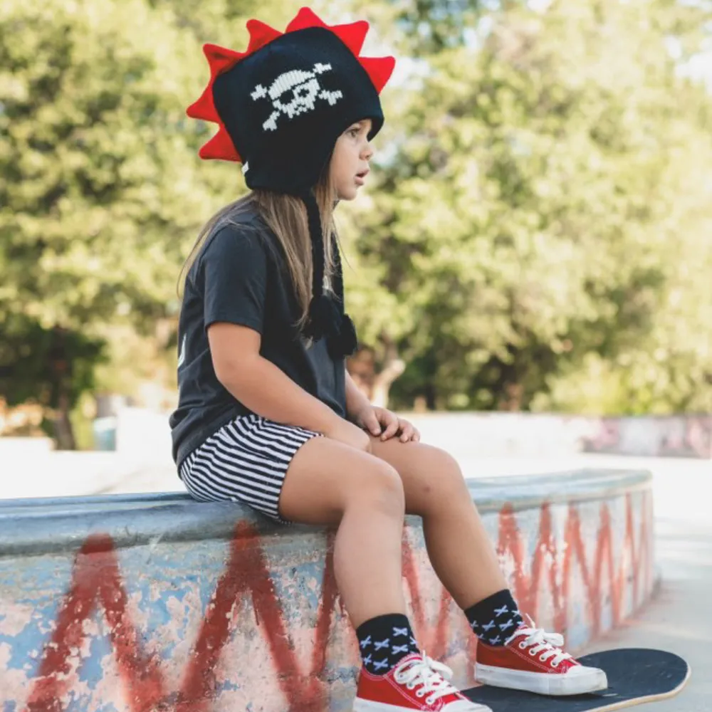 Mohawk Kids Beanie Hat for Boys Girls