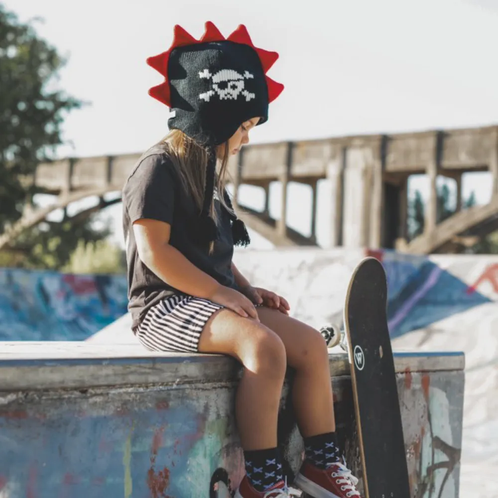 Mohawk Kids Beanie Hat for Boys Girls