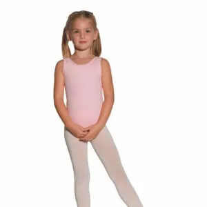 Mondor Essentials True Pink Tank Leotard