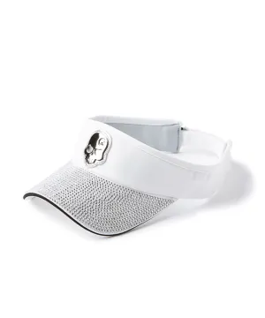 Monster G Crystal Edition Unisex Sun Cap White