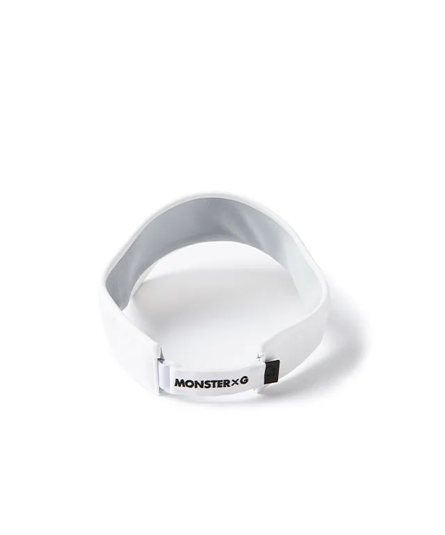 Monster G Crystal Edition Unisex Sun Cap White