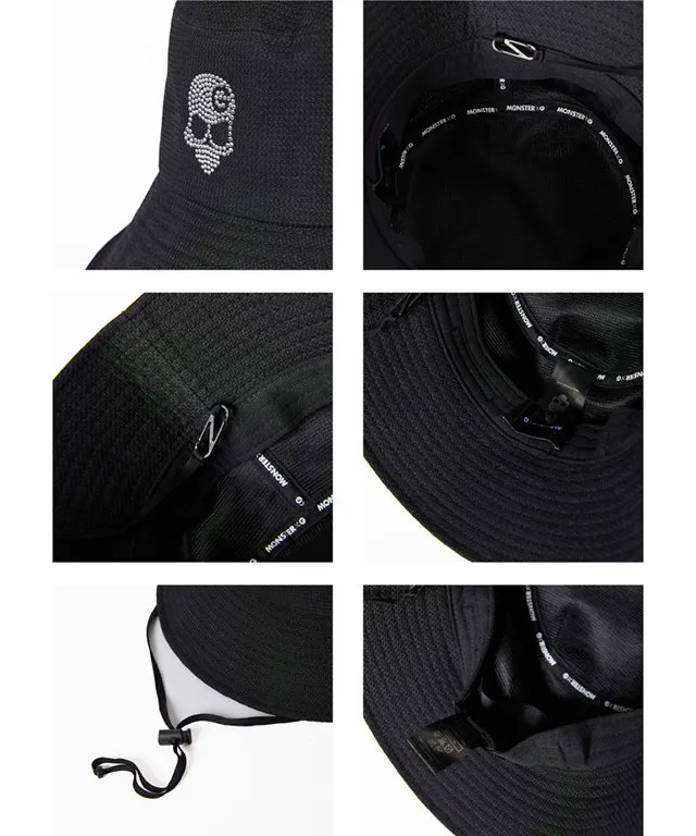 Monster G Crystal Standard Bucket Hat Black