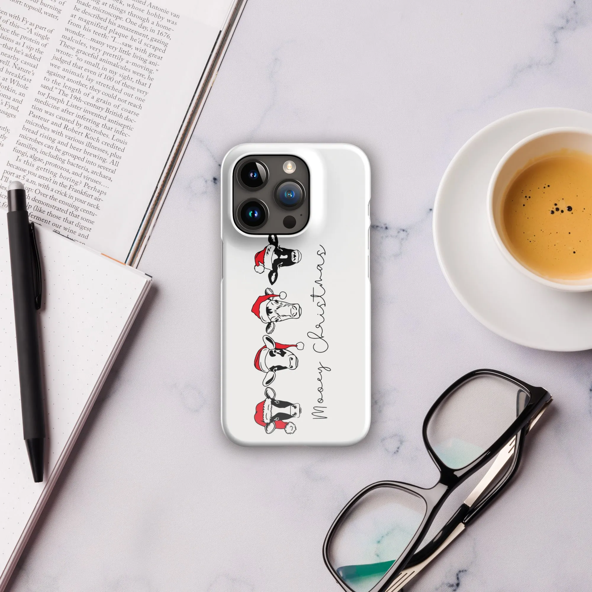 Mooey Christmas Snap case for iPhone®