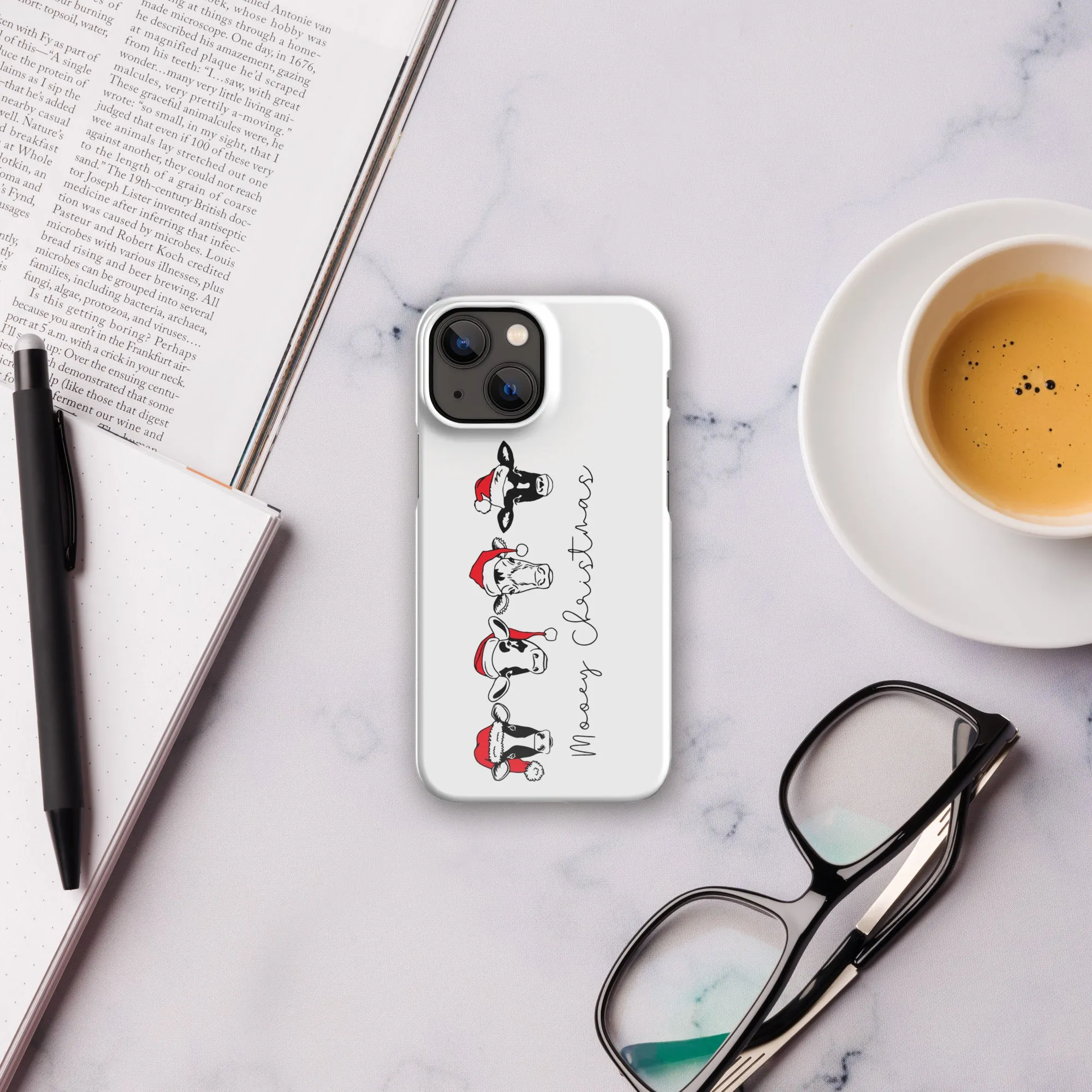 Mooey Christmas Snap case for iPhone®