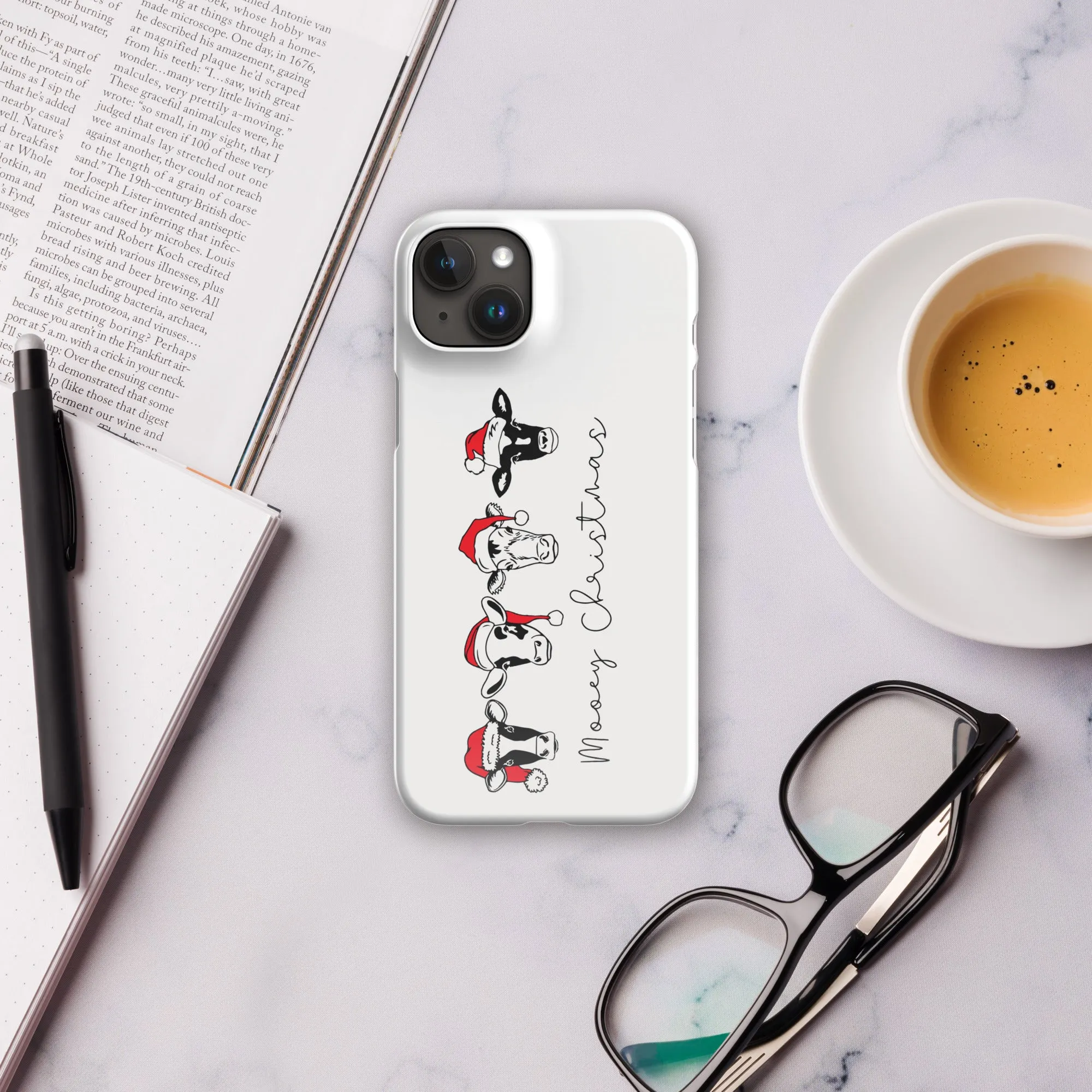 Mooey Christmas Snap case for iPhone®