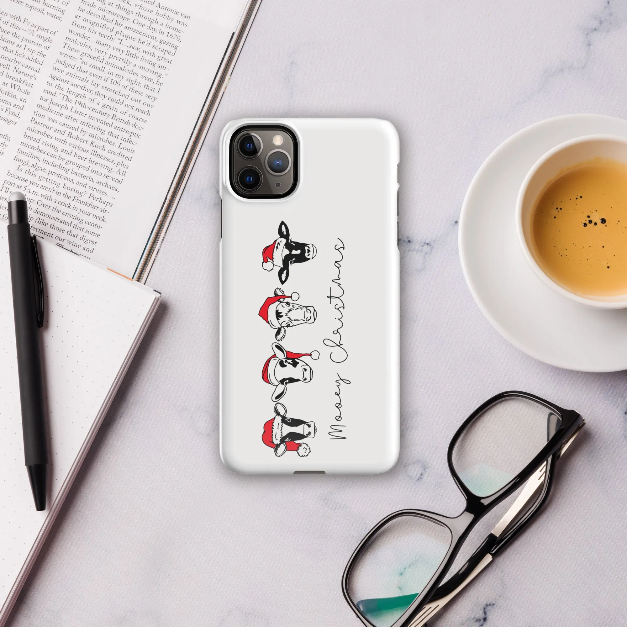 Mooey Christmas Snap case for iPhone®
