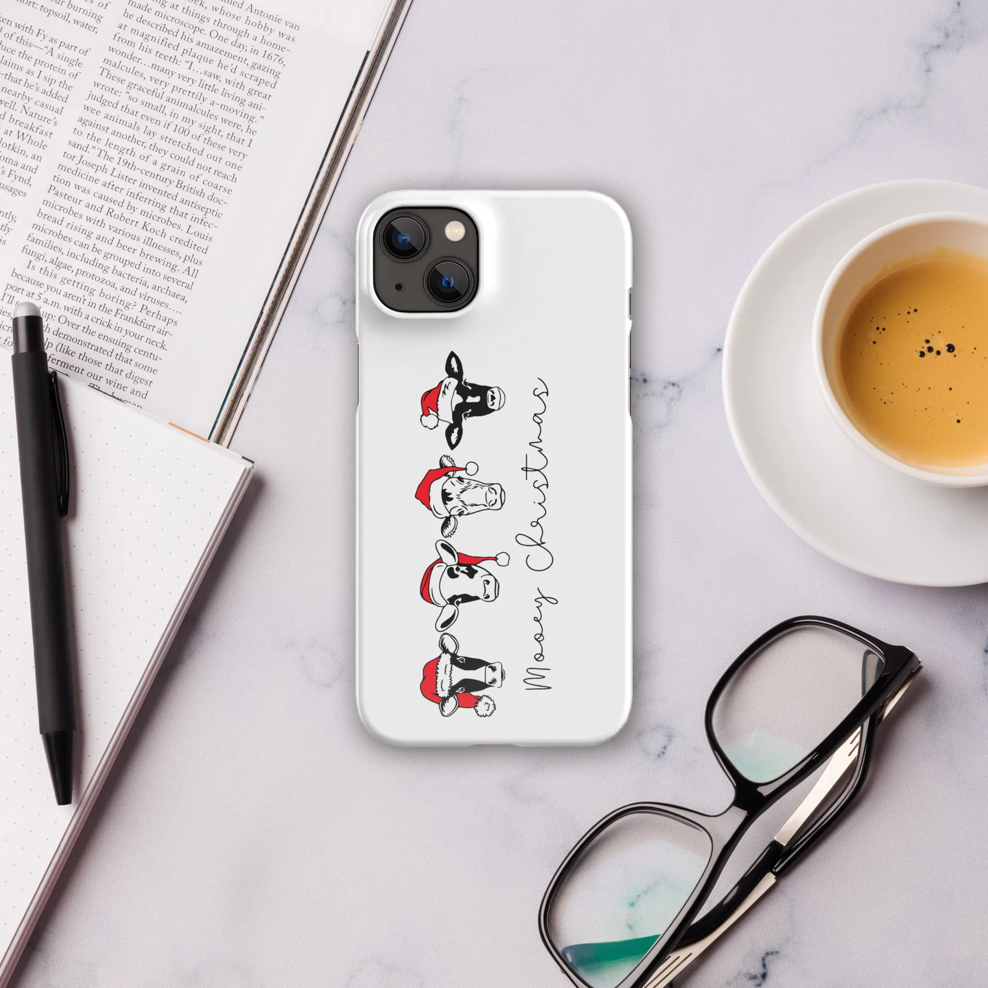 Mooey Christmas Snap case for iPhone®