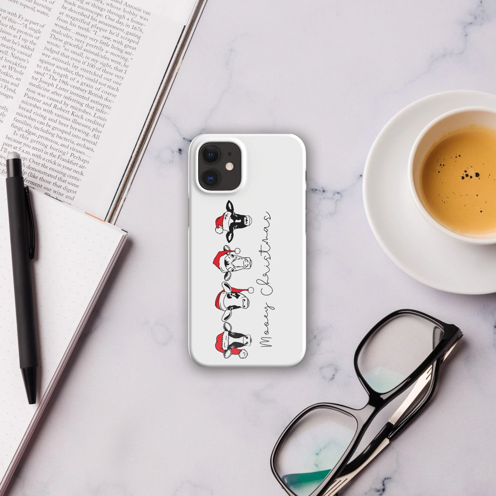 Mooey Christmas Snap case for iPhone®