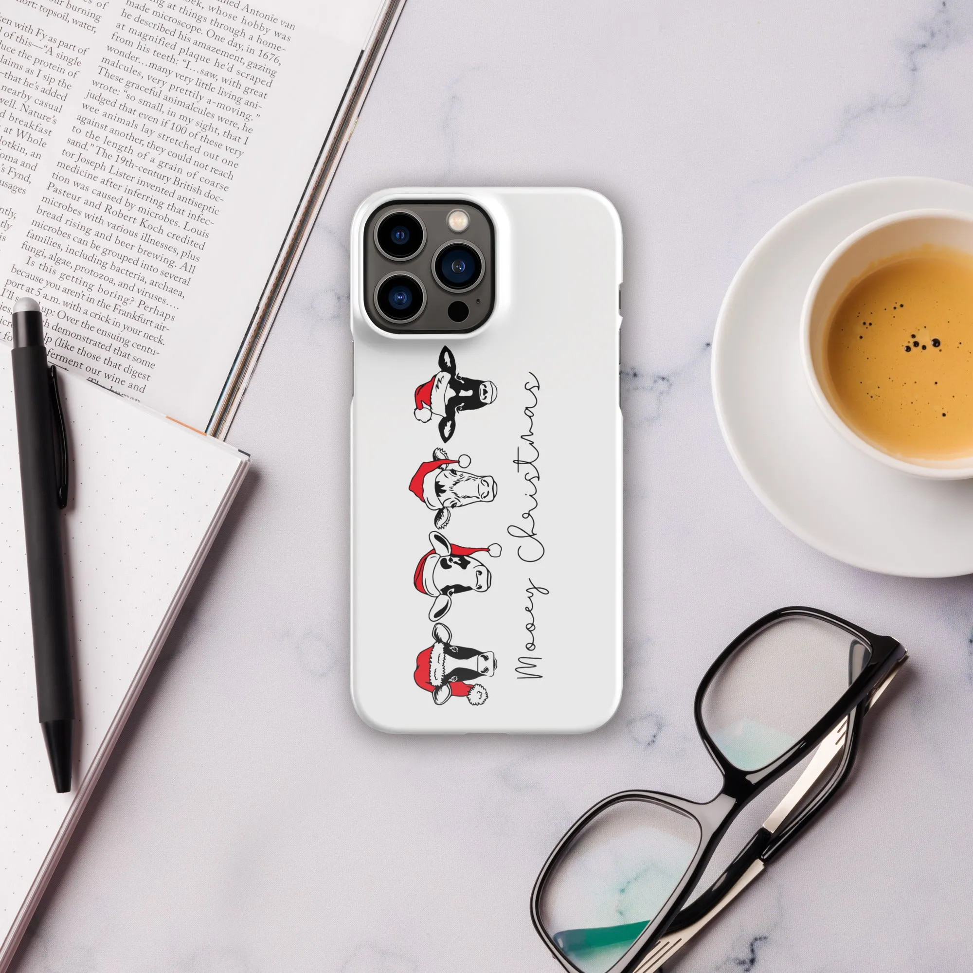 Mooey Christmas Snap case for iPhone®