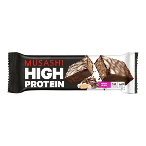 Musashi High Protein Bar Rocky Road 90g