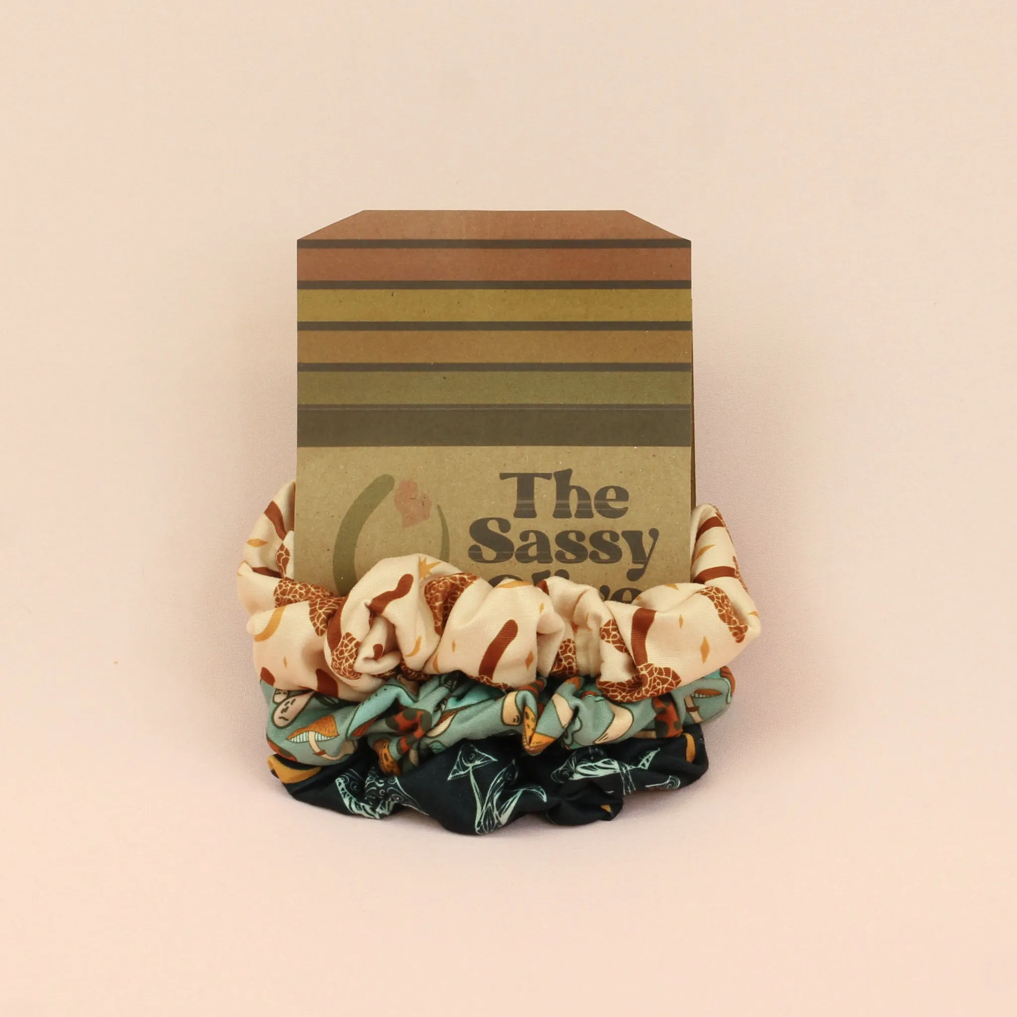 Mushroom Love Scrunchie Pack