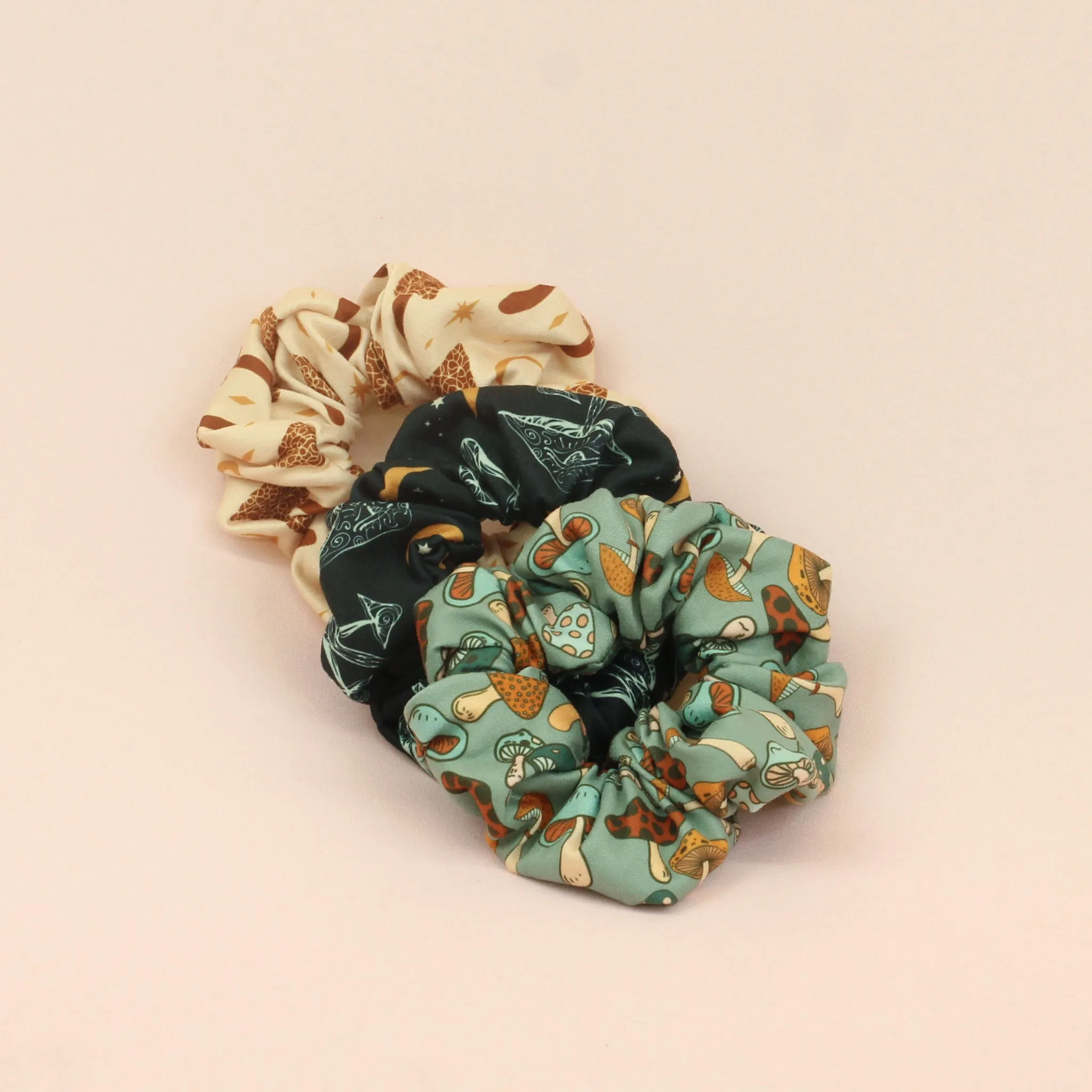 Mushroom Love Scrunchie Pack