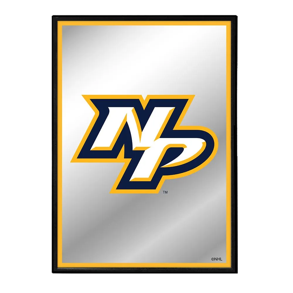 Nashville Predators: Logo - Framed Mirrored Wall Sign