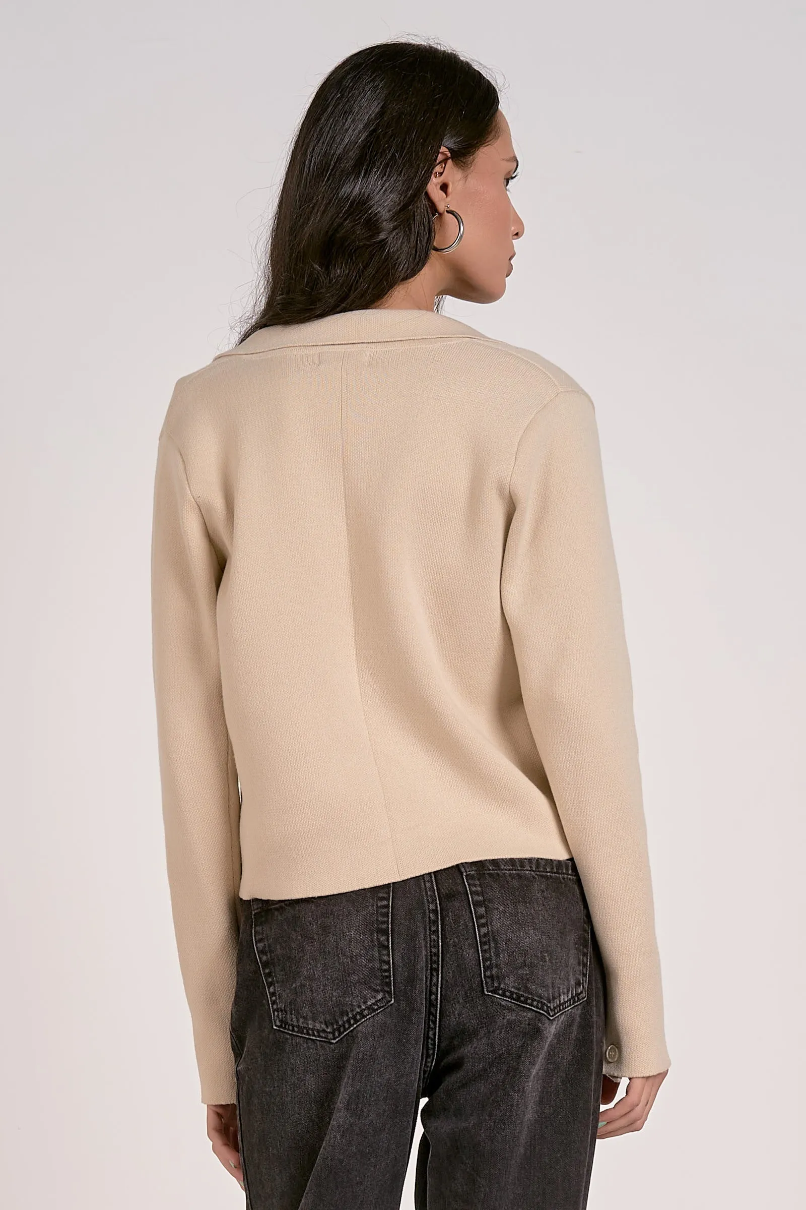 Natural Sweater Jacket