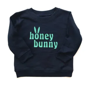 Navy & Seafoam Honey Bunny Sweatshirt