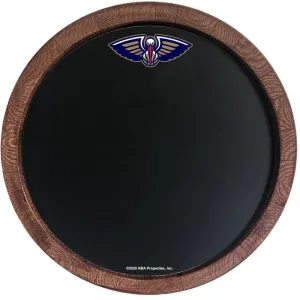 New Orleans Pelicans: Chalkboard "Faux" Barrel Top Sign