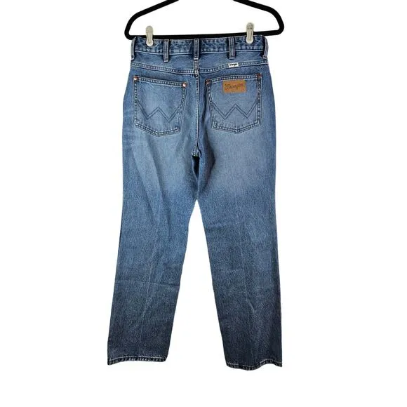 NEW Wrangler 24 Wild West 603 High Rise Straight Jean Western Boho Cowgirl Denim