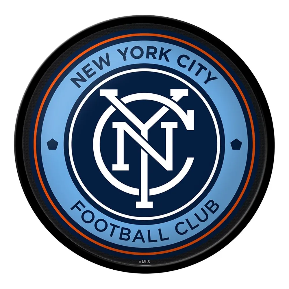 New York City FC: Modern Disc Wall Sign