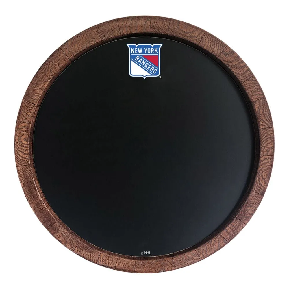 New York Rangers: Barrel Top Chalkboard Sign
