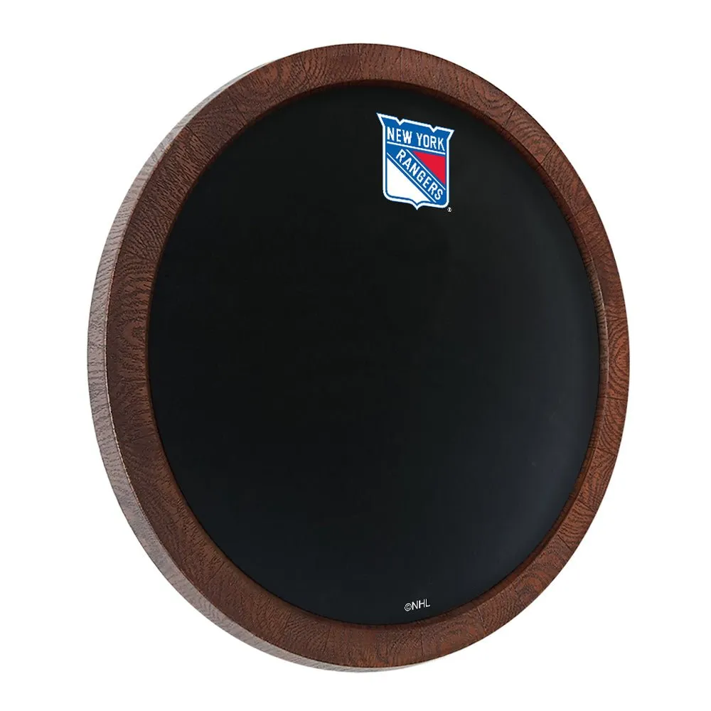 New York Rangers: Barrel Top Chalkboard Sign