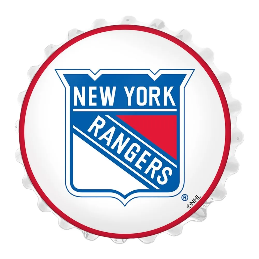 New York Rangers: Bottle Cap Wall Light