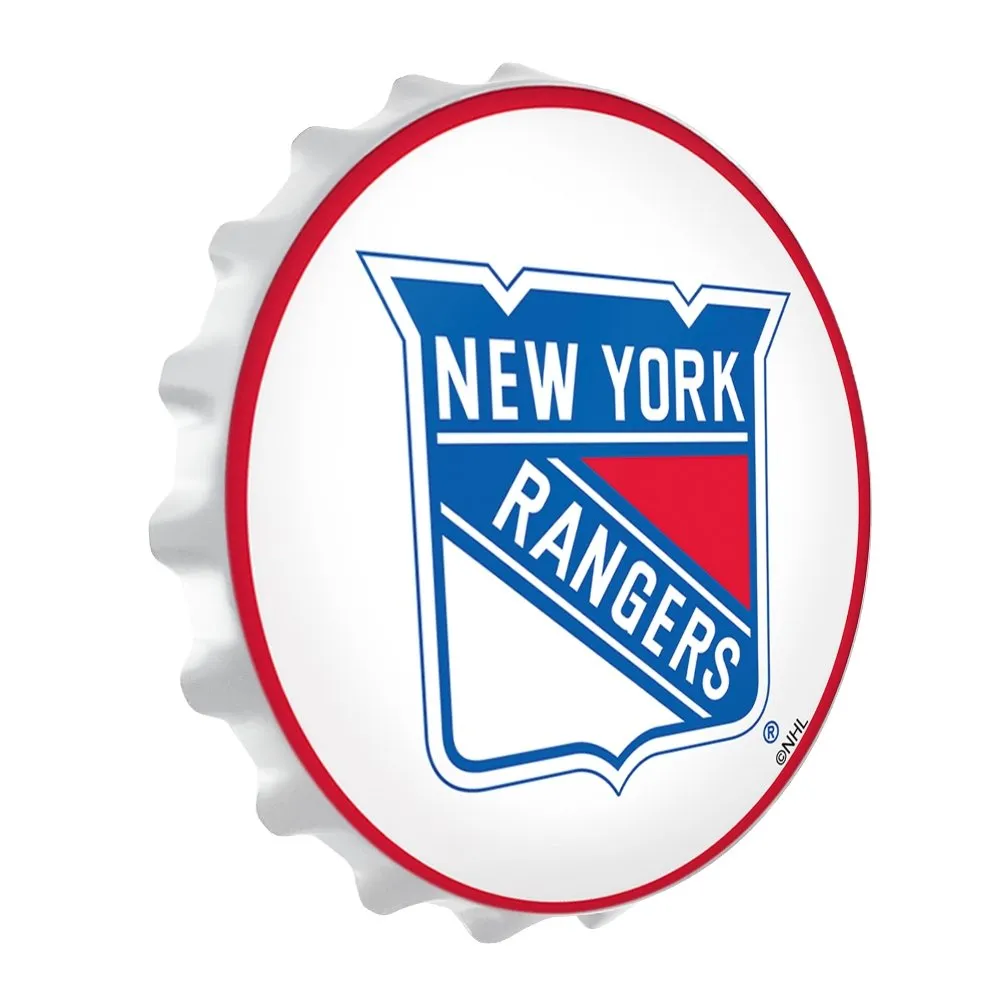 New York Rangers: Bottle Cap Wall Light