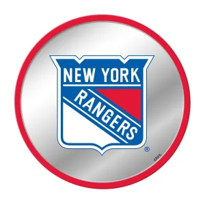New York Rangers: Modern Disc Mirrored Wall Sign
