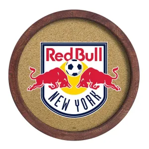 New York Red Bulls: "Faux" Barrel Framed Cork Board