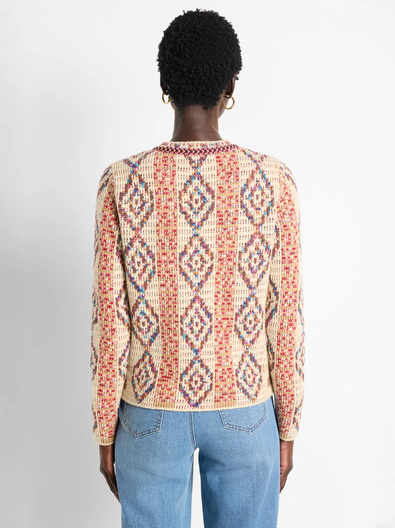NIC ZOE Color Weave Knit Jacket