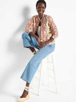 NIC ZOE Color Weave Knit Jacket