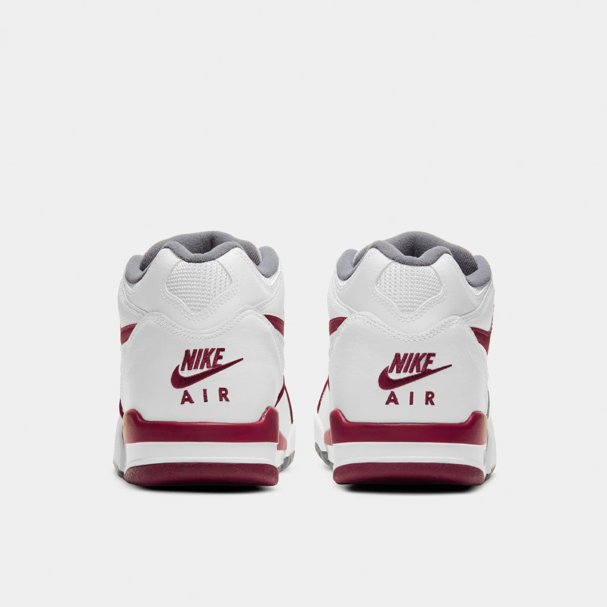 Nike Air Flight 89 White / Team Red - Smoke Grey