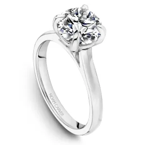 Noam Carver 18k White Gold 1.50ct Round Solitaire Diamond Engagement Ring