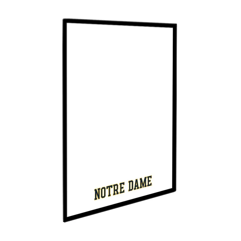 Notre Dame Fighting Irish: Wordmark - Framed Dry Erase Board