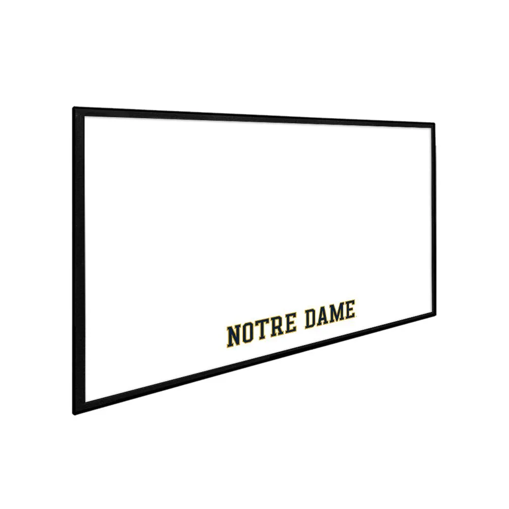 Notre Dame Fighting Irish: Wordmark - Framed Dry Erase Board