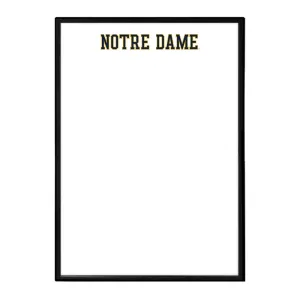 Notre Dame Fighting Irish: Wordmark - Framed Dry Erase Board