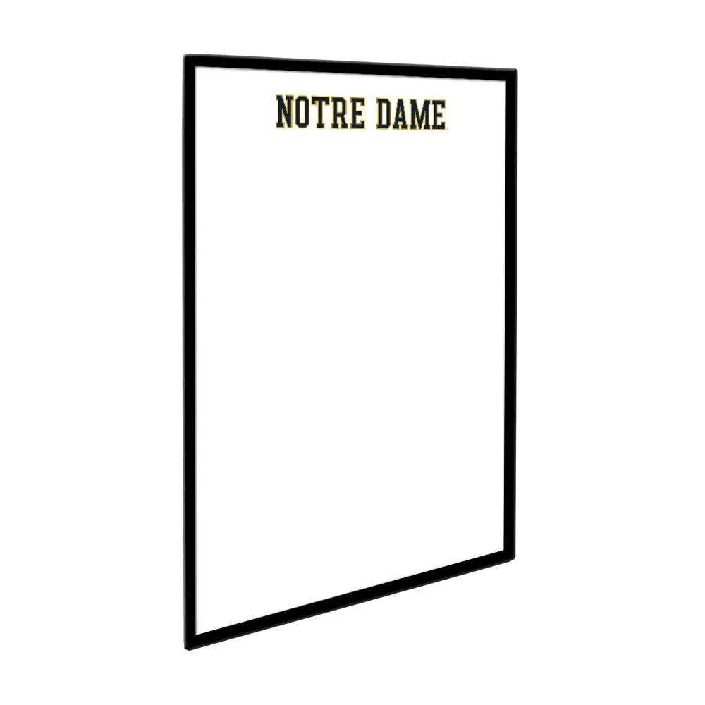 Notre Dame Fighting Irish: Wordmark - Framed Dry Erase Board