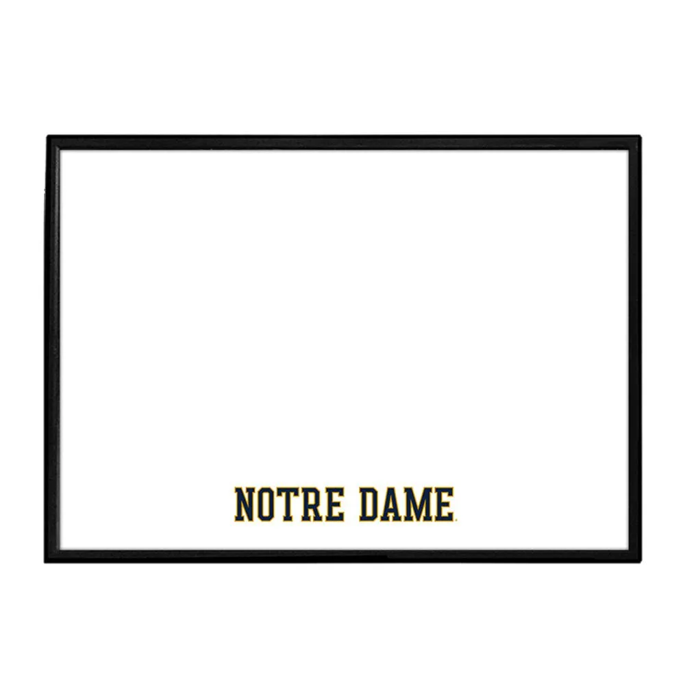 Notre Dame Fighting Irish: Wordmark - Framed Dry Erase Board