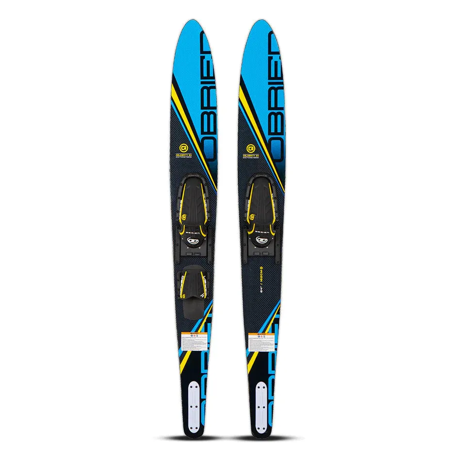 O'Brien Celebrity 64" Combo Waterskis with adjustable bindings