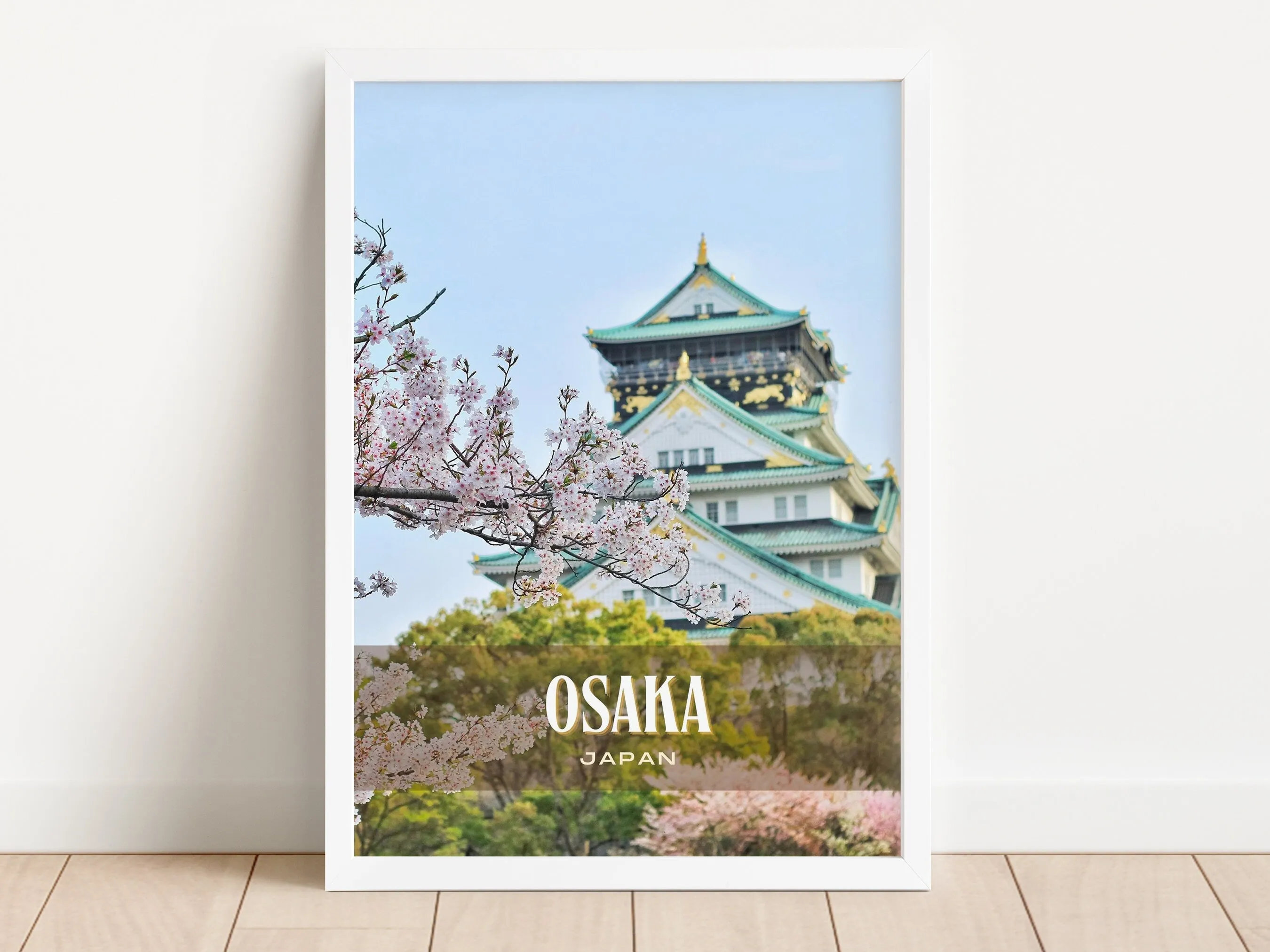 Osaka Retro Wall Art, Japan