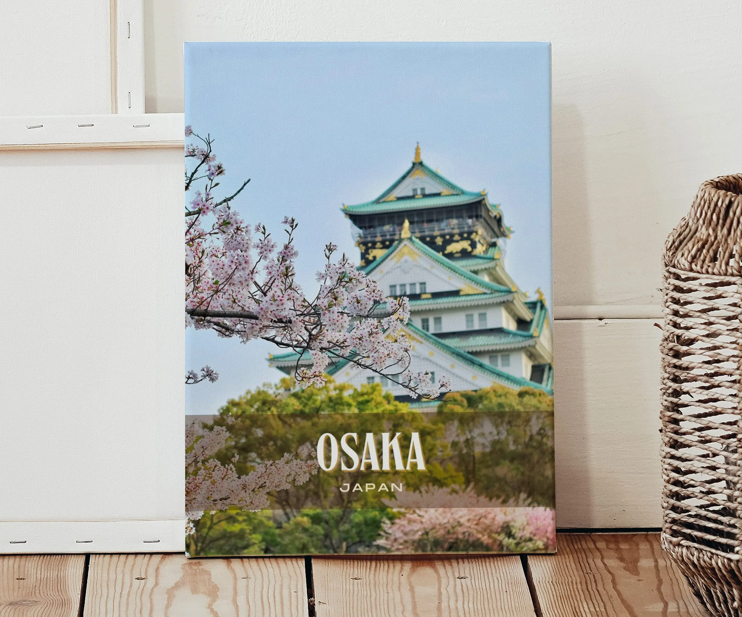 Osaka Retro Wall Art, Japan