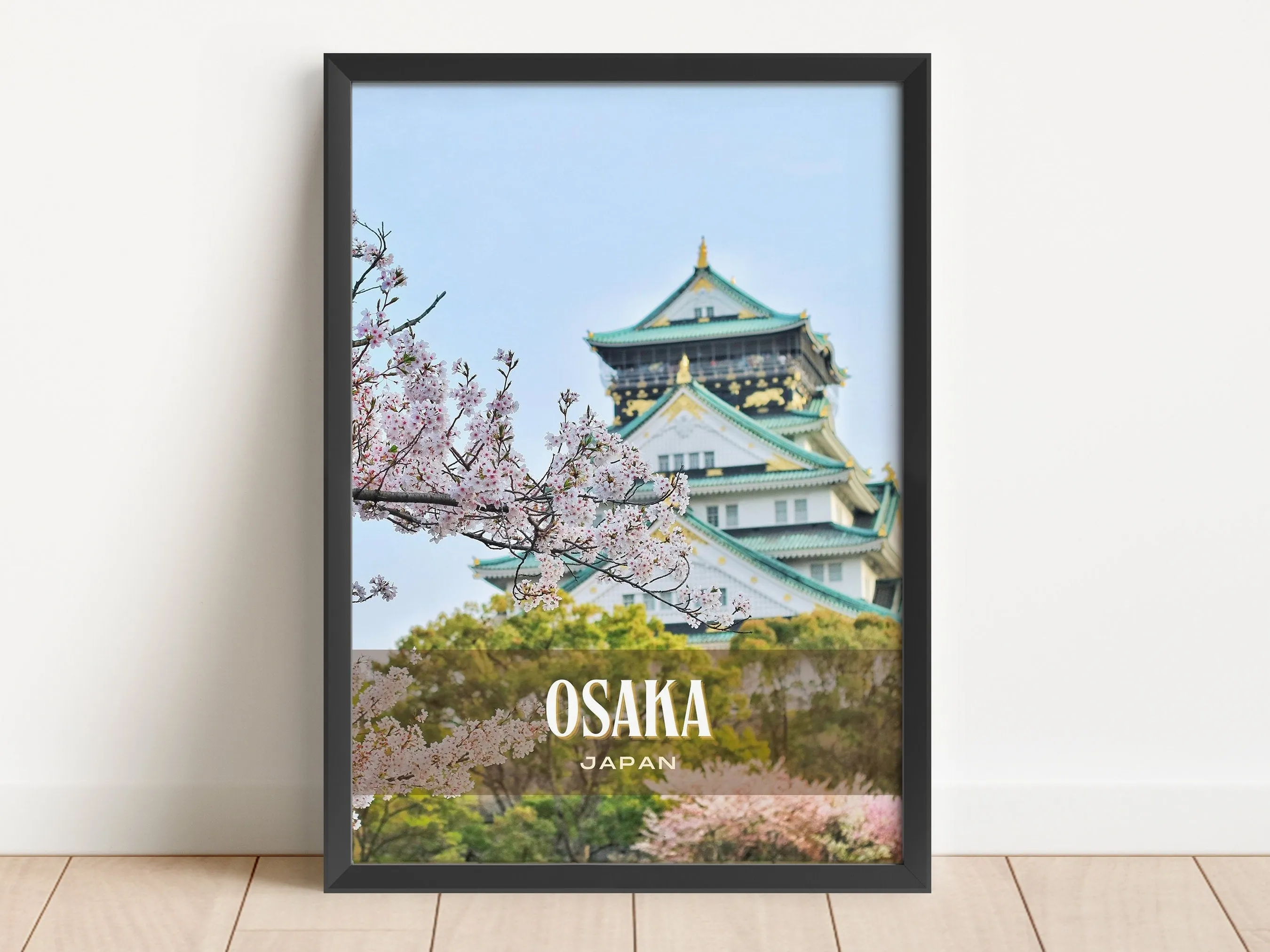 Osaka Retro Wall Art, Japan