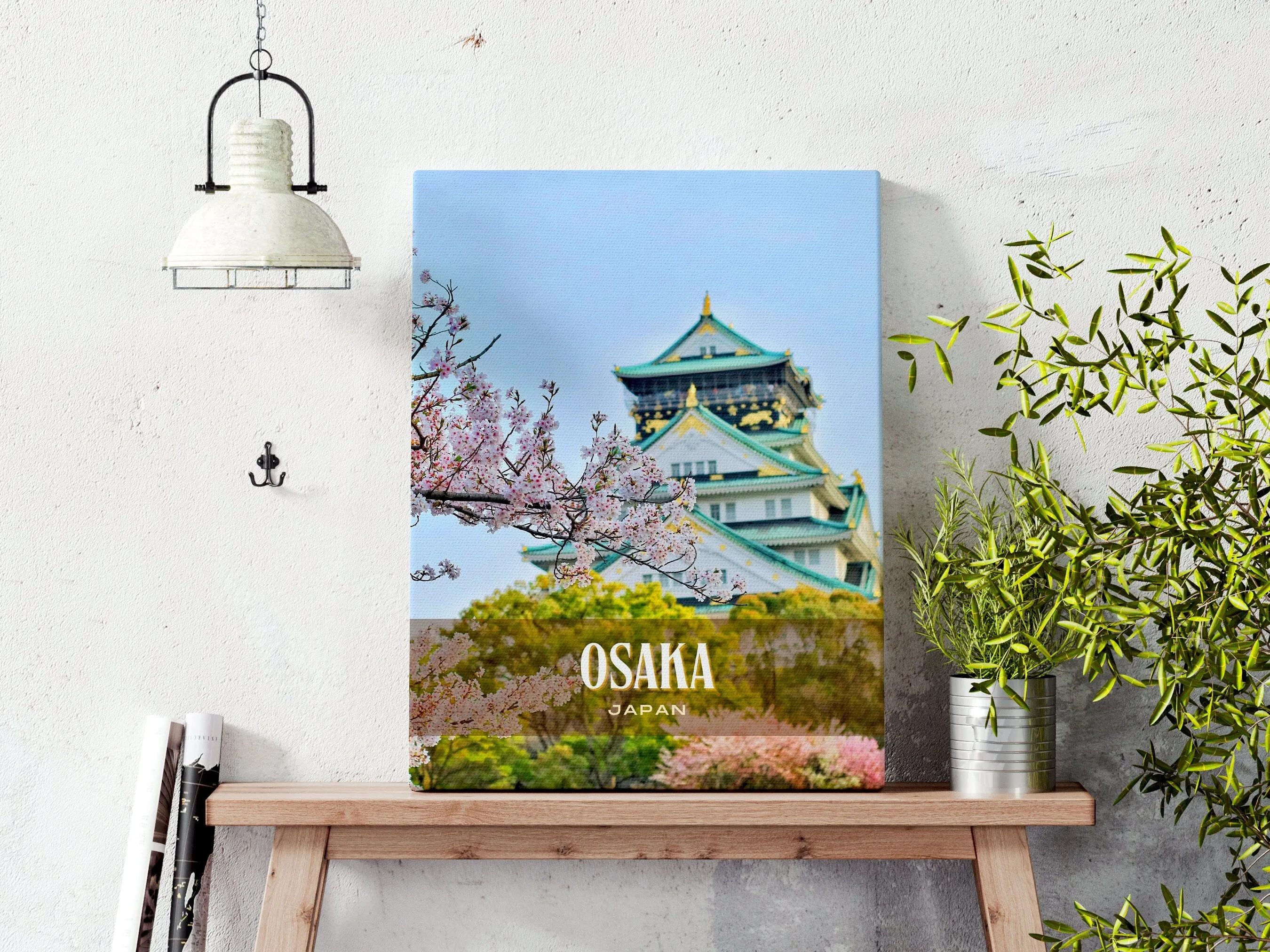 Osaka Retro Wall Art, Japan